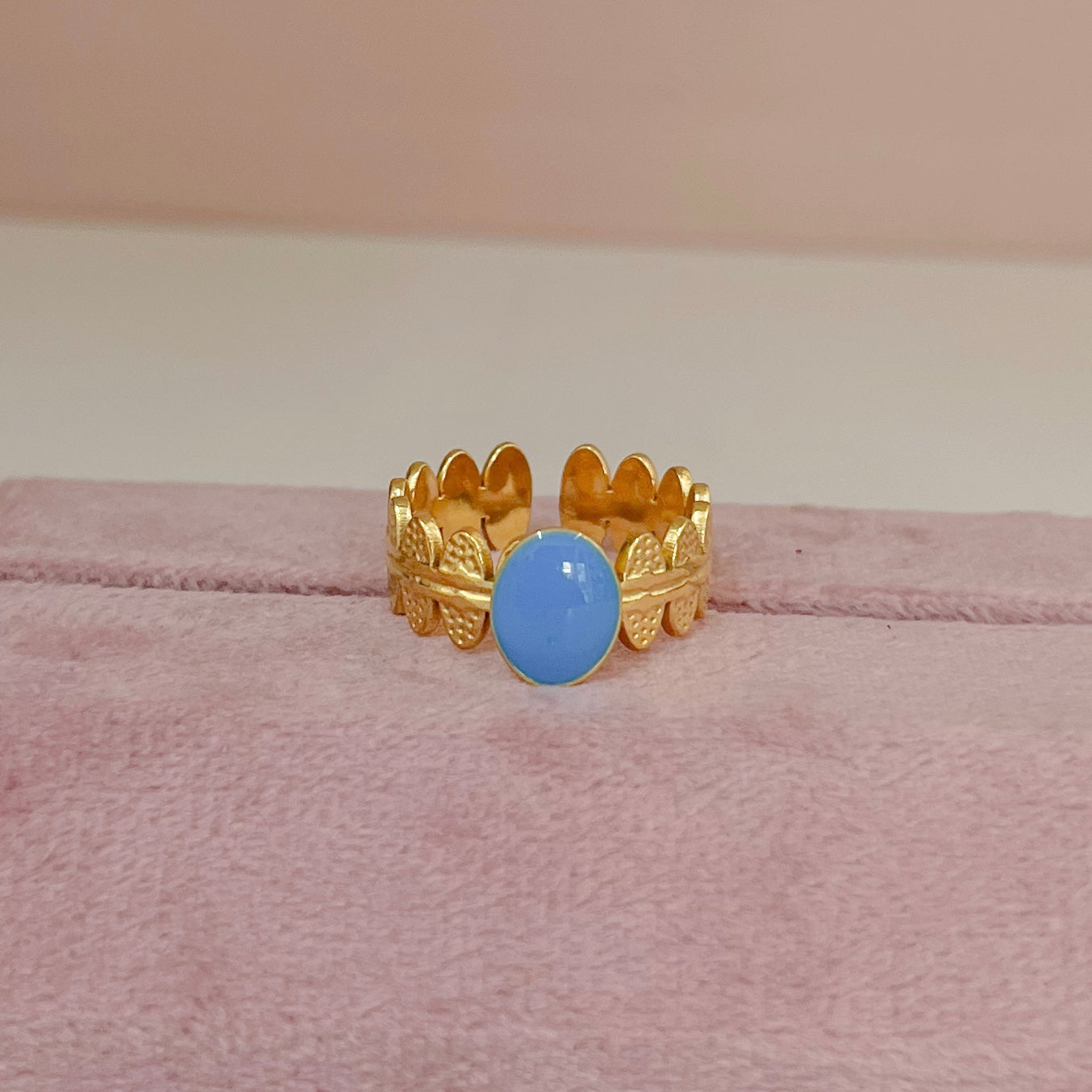 ANILLO CENTRO AZUL