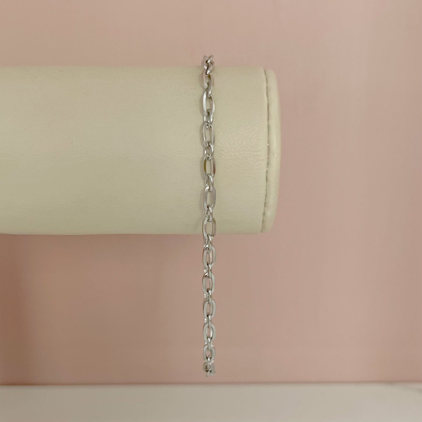 PULSERA ESLABONES PLATEADOS