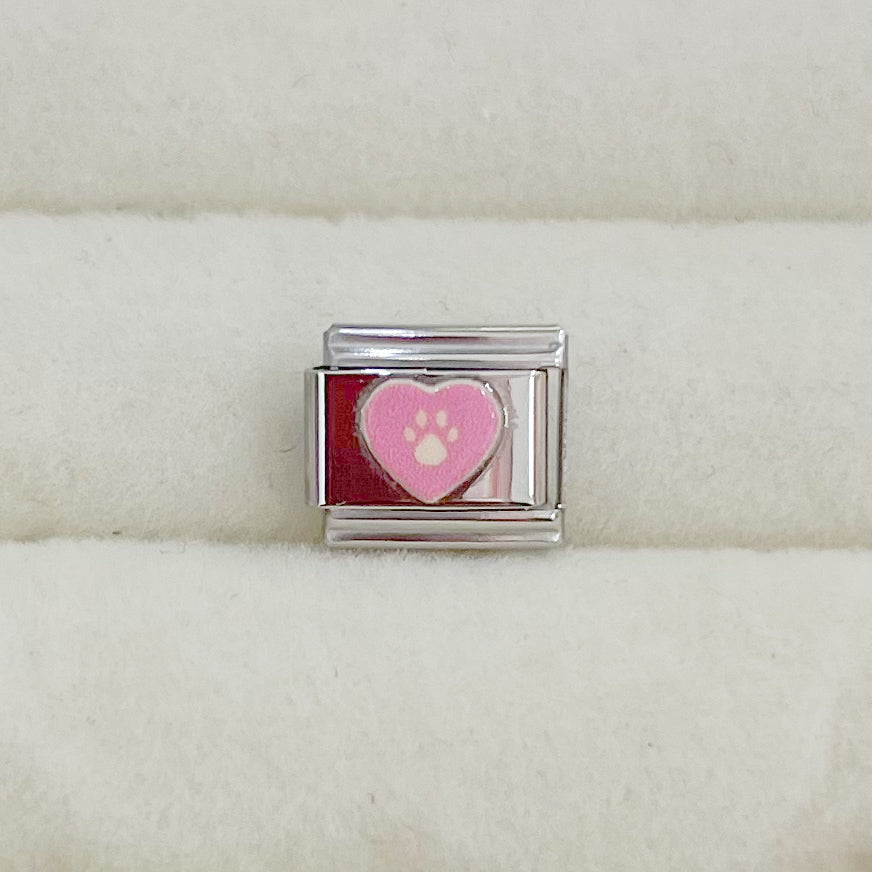CHARM CORAZÓN HUELLA