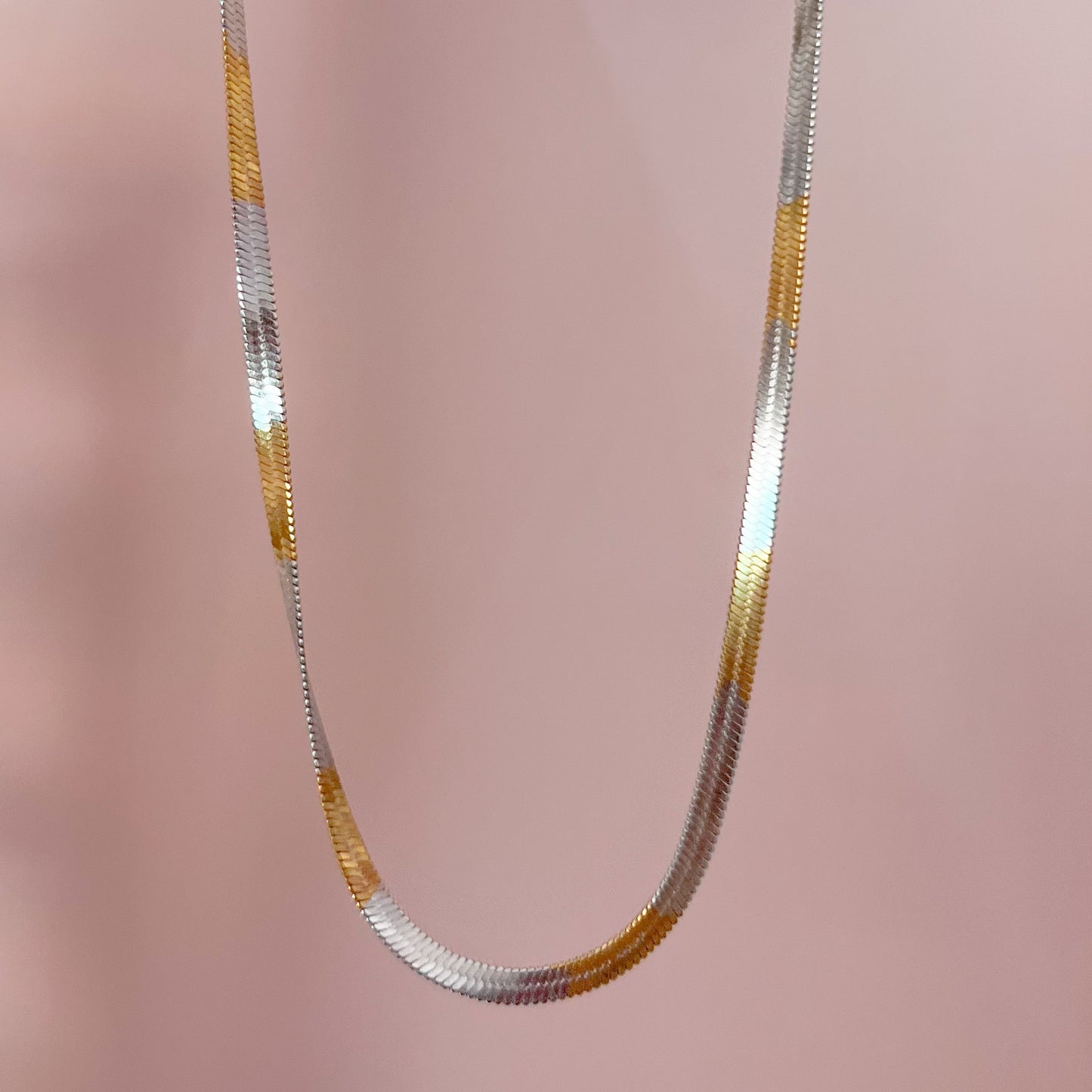COLLAR PLANCHADO BICOLOR