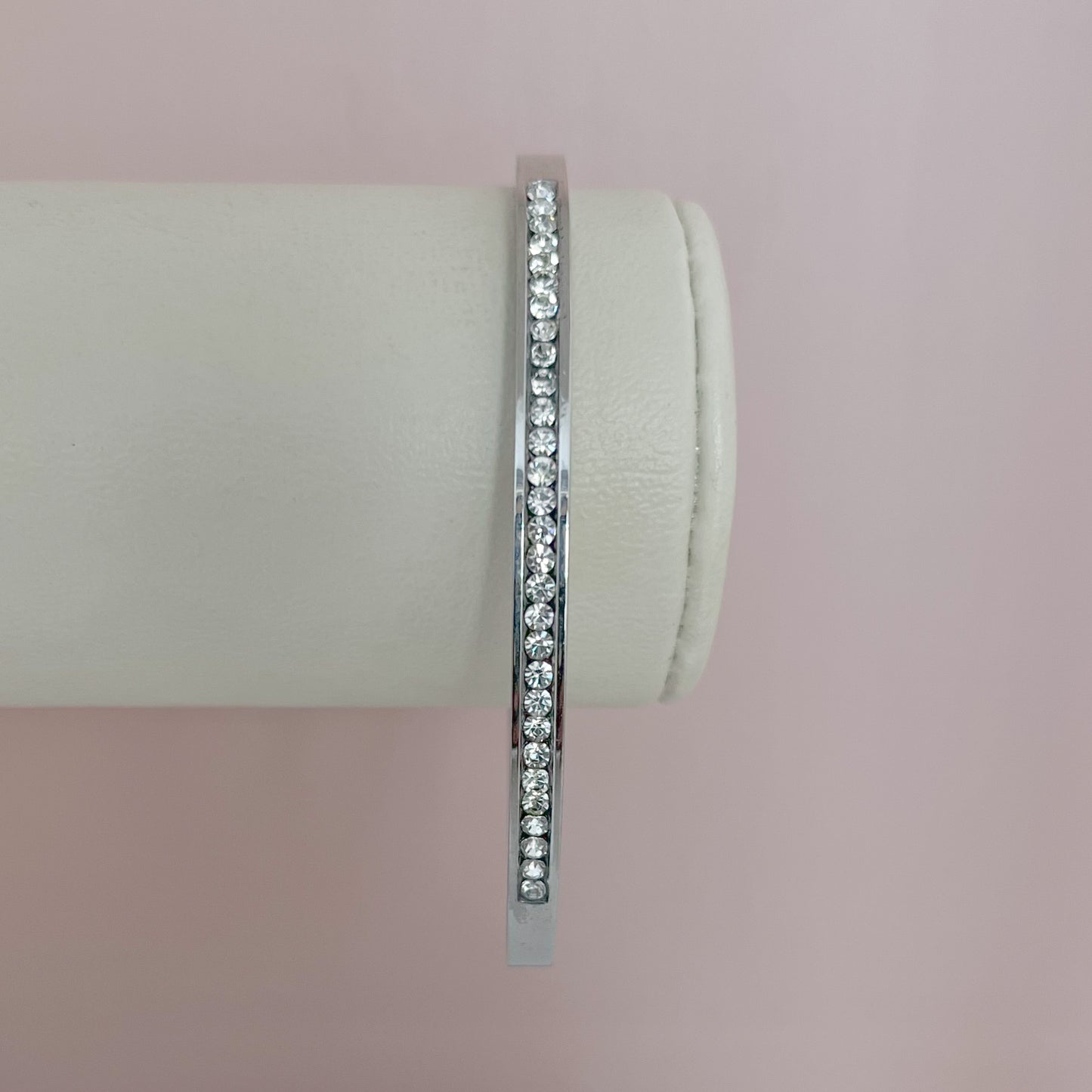 BRAZALETE FILA ZIRCONIAS PLATEADO