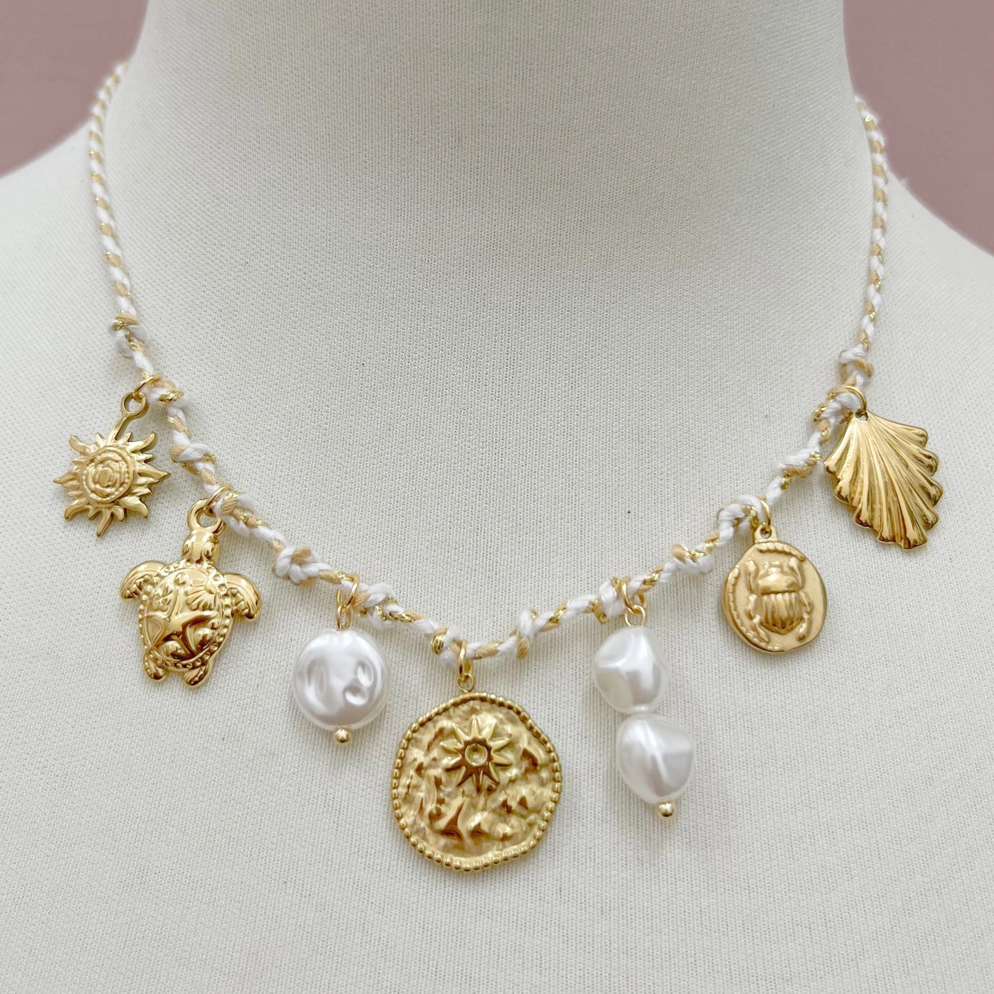 COLLAR PLAYA BLANCO