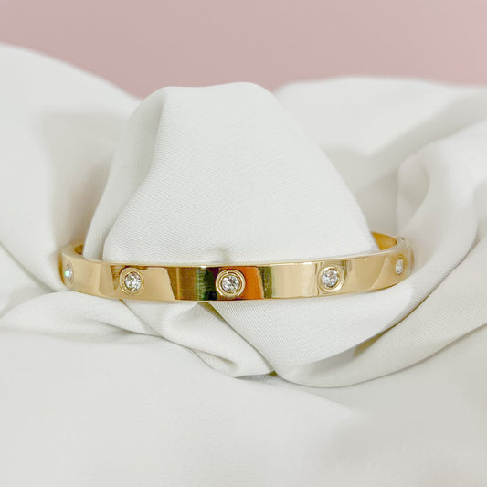 BRAZALETE RÍGIDO ZIRCONIAS