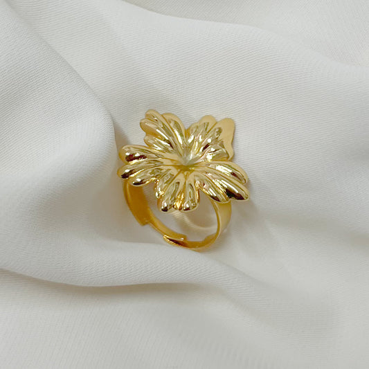 Anillo flor