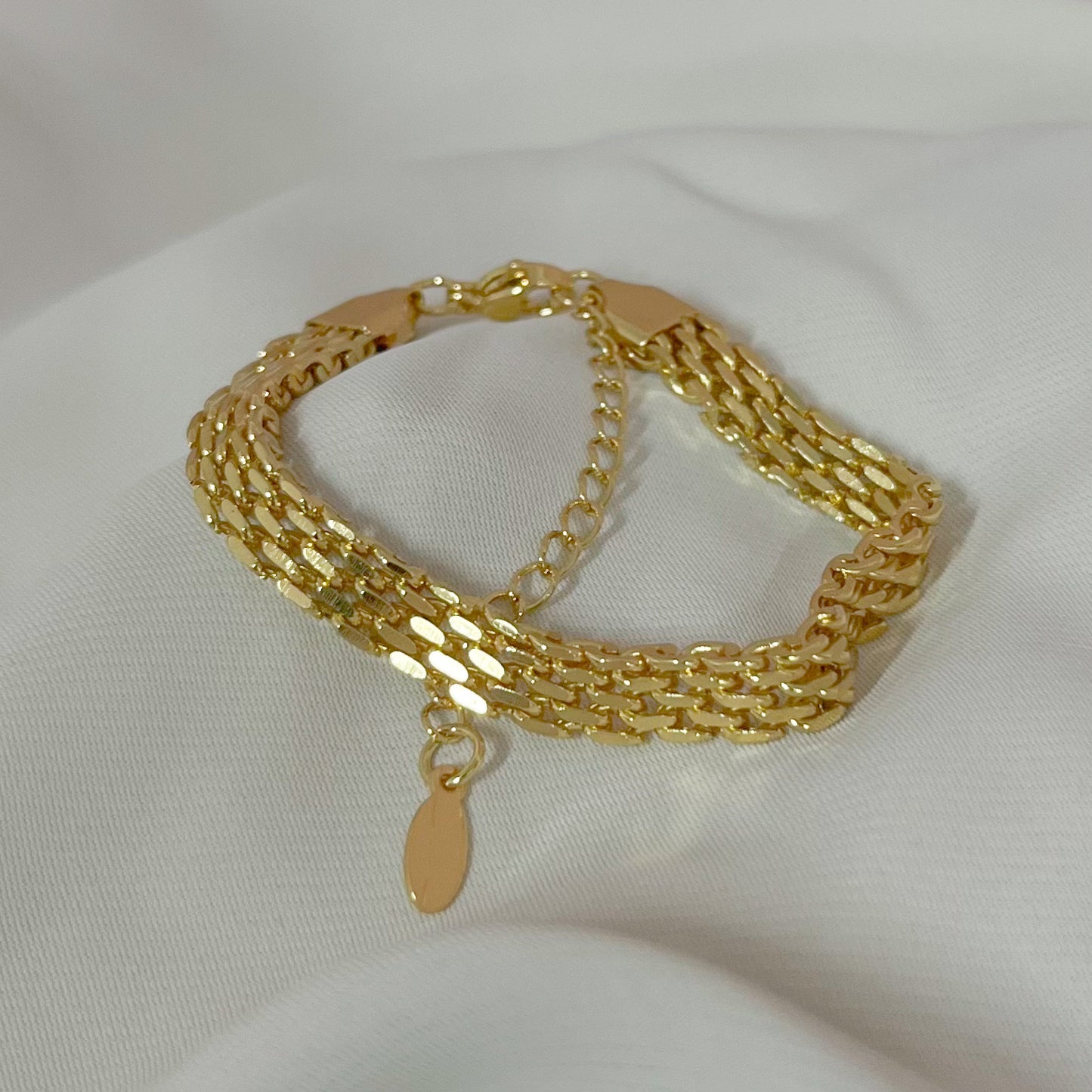 PULSERA CADENA PLANCHADA