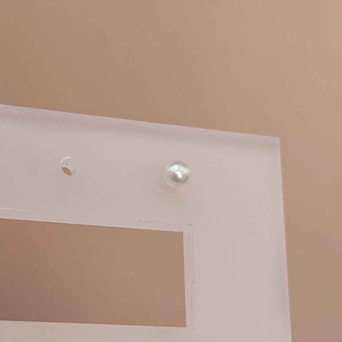 PIERCING PERLA/ PLATEADO