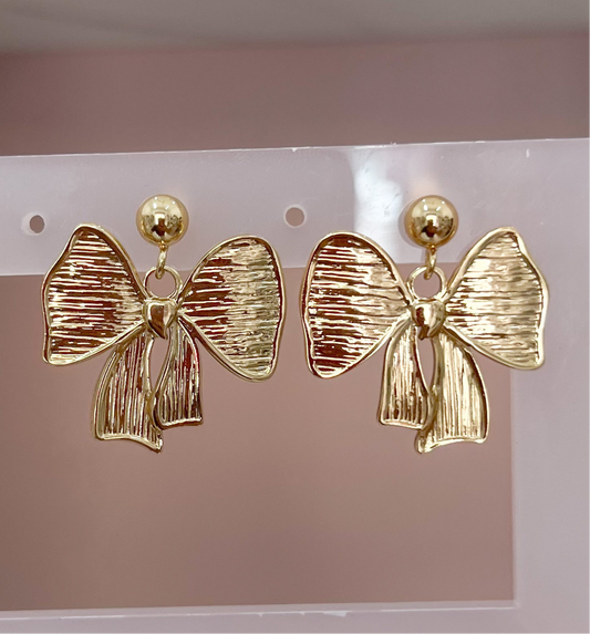 ARETES MOÑO COLGANTE
