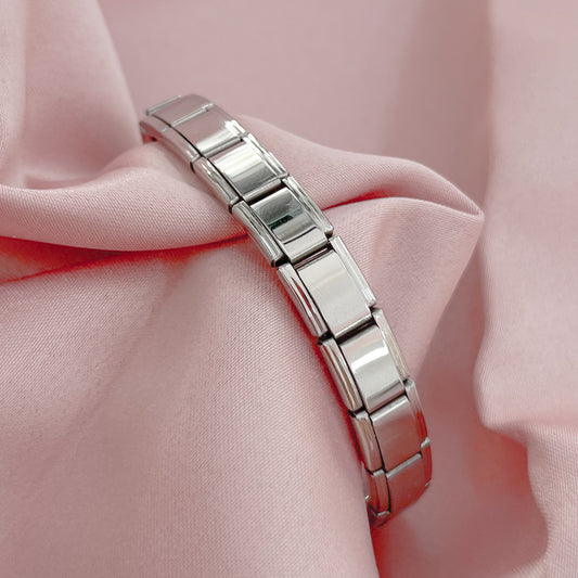 BRAZALETE ITALIANO PLATEADO