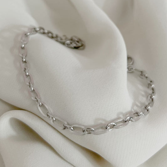 PULSERA ENGRANE PLATEADO