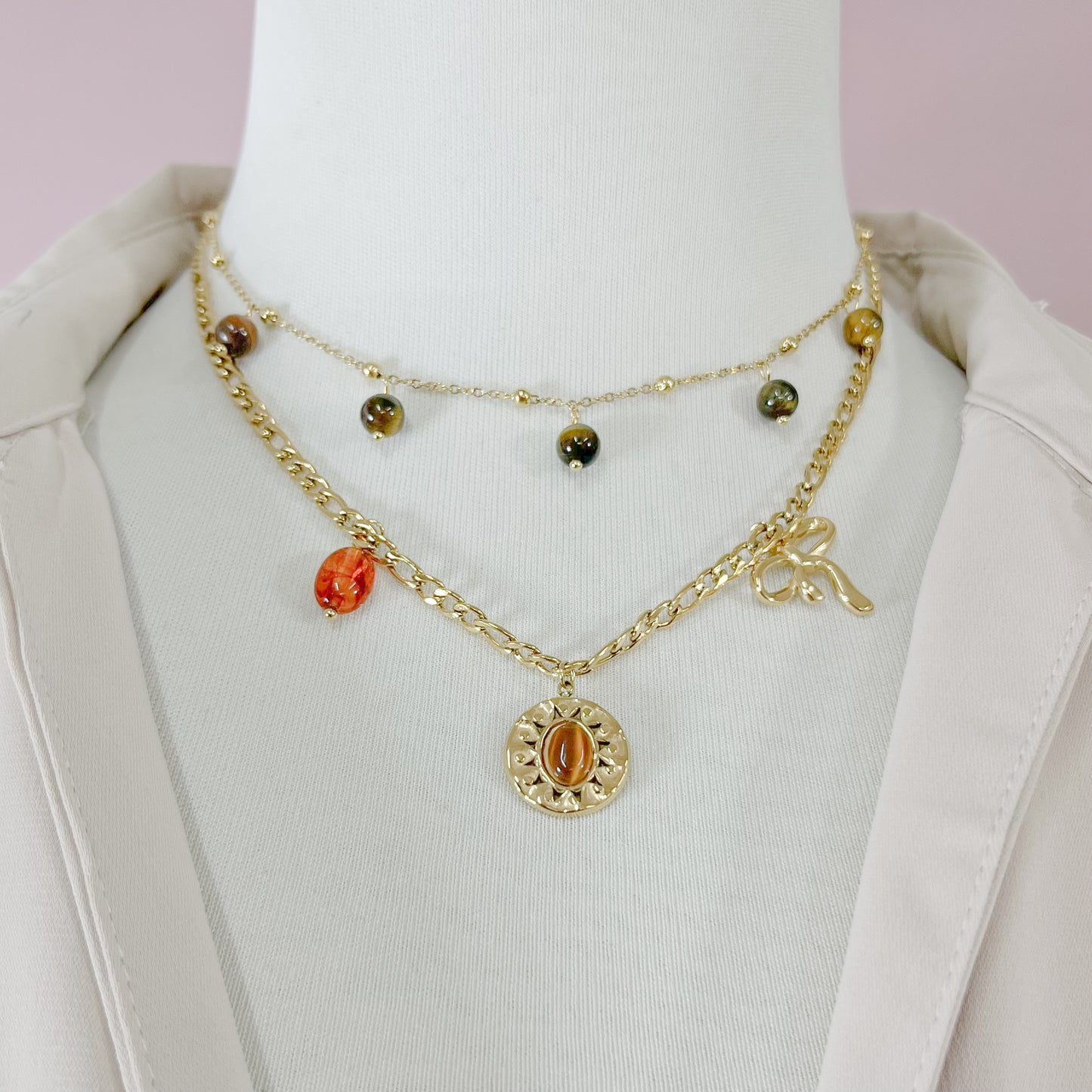 COLLAR DIJES CAFÉS