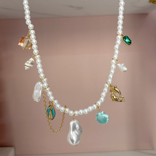 COLLAR DIJES PERLAS