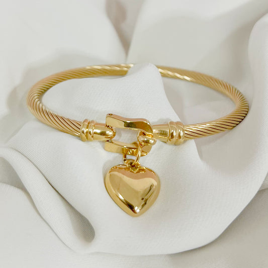 BRAZALETE CORAZÓN CINTURÓN