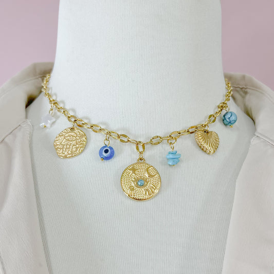 COLLAR DIJES AZUL