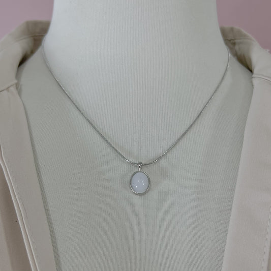 COLLAR DIJE BLANCO