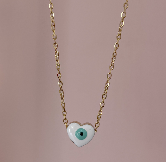 COLLAR CORAZÓN TURCO