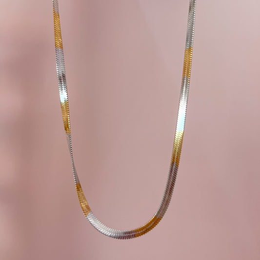 COLLAR PLANCHADO BICOLOR