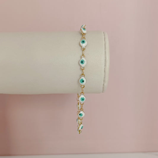 BRAZALETE OJITOS AZULES
