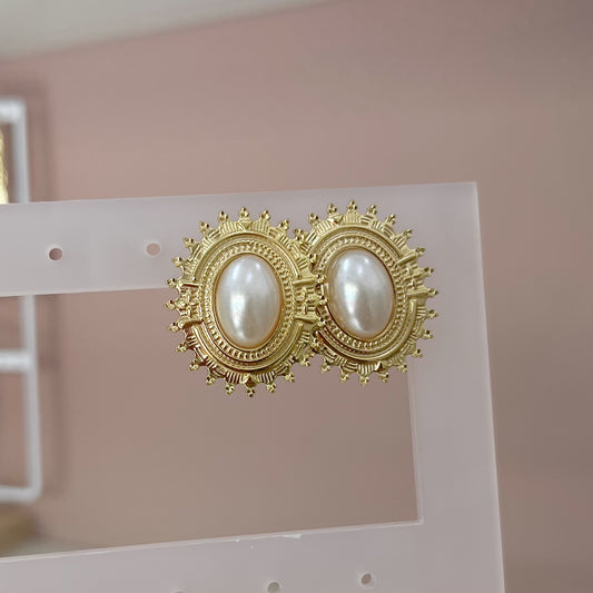 ARETES PERLA CLÁSICO
