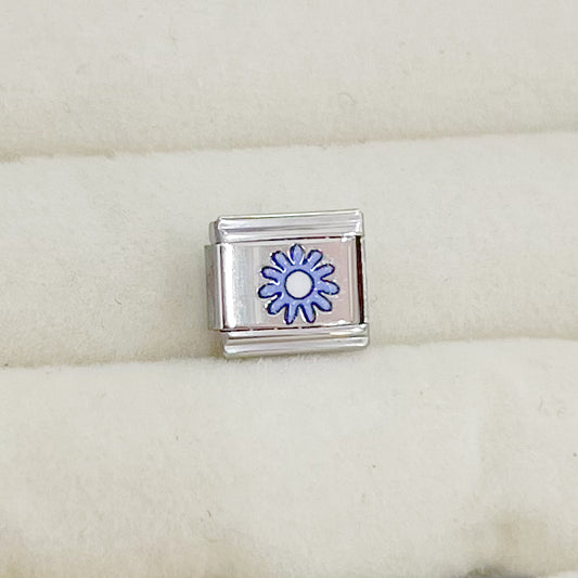 CHARM FLOR AZUL