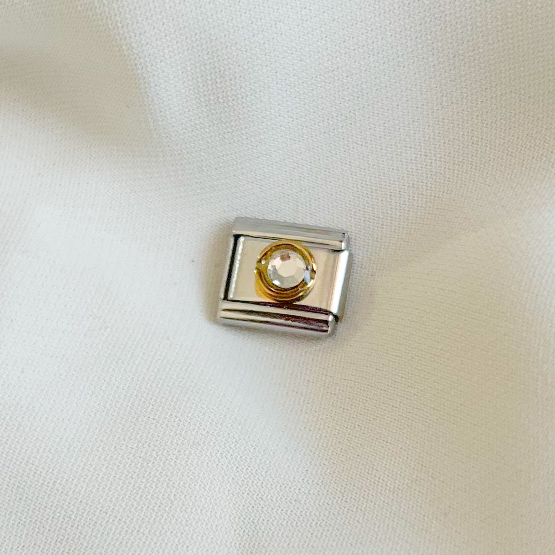 Charm cristal blanco