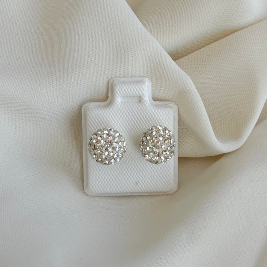 Broquel esfera zircoinas Plata .925